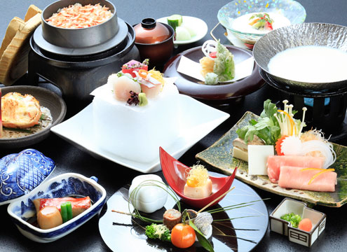 日本料理：会席コース料理:写真
